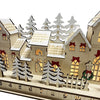 30" LED Wooden Village Advent Calendar