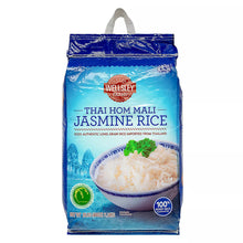 Arroz jazmín Thai Hom Mali de Wellsley Farms, 25 libras.