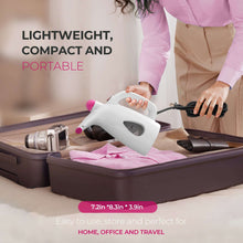 Riousery Handheld Garment Steamer 800W, Ergonomic Handle, Portable Steamer for Clothes, Bedding, and Travel, 7oz Water Tank