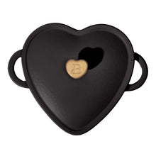 Beautiful 2QT Cast Iron Heart Dutch Oven, Black Sesame by Drew Barrymore - Brands For Less USA