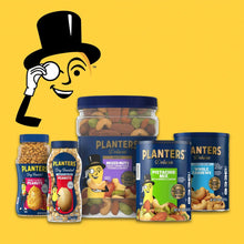PLANTERS Lightly Salted Dry Roasted Peanuts, Party Snacks, Plant Based Protein, 2.16 lb Canister - Brands For Less USA