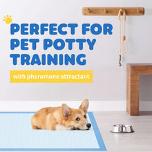 Powools Puppy Pads, 33.5" x 27.5" X-Large 6-Layer 100 Pack Dog Wee Wee Pads with Powerful Absorbency