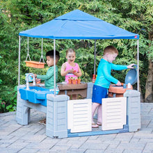 Grill & Splash Play Center with Canopy
