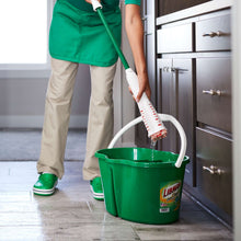 Libman Wonder Mop with Microfiber Fibers and Green Steel Handle