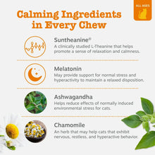 Zesty Paws Calming Bites for Cats, for Calmness, Composure & Relaxation, Bacon 30 ct