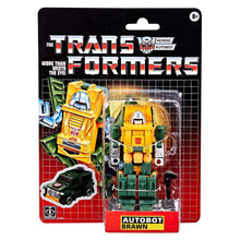 Transformers Toys Autobot Brawn Retro G1-Inspired 5"" Action Figure, Stocking Stuffers for Kids 8 and Up