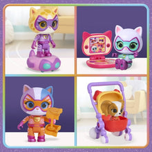 Disney Jr. SuperKitties Su-Purr Wild Deluxe Figure Set, 15-Pieces, Kids Ages 3 and Up