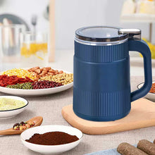 Small Powder Grinding Machine, Grain mills, Herb Grinder, Spice Grinder, Electric Coffee Grinder, Multifunctional Grinding Machine with 304 Stainless Steel Blade,Blue