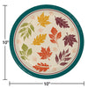 Member's Mark Fall Paper Plates, Changing Leaves, 10", 85 ct.