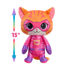 Disney Jr. SuperKitties 15-inch Large Plush Ginny Stuffed Animal, Toy for Kids Ages 2 and up