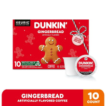 Dunkin’ Gingerbread Artificially Flavored Coffee, K Cup Pods, 10 Ct. - Brands For Less USA