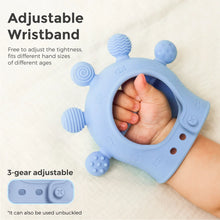 Momcozy Silicone Baby Teether Diver Blue, Teething Relief Toys for Infant 0-12 Months, 1 Count - Brands For Less USA