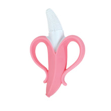 Nuby NanaNubs Banana Massaging Toothbrush for Infants, Pink - Brands For Less USA
