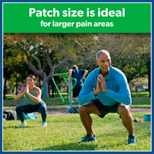 Salonpas 8 Hour Pain Relief Patch with Camphor 3.1% & Menthol 6% for Back & Muscles, Large, 6 Count - Brands For Less USA