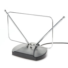 onn Indoor TV Antenna with Easy Adjust, 20 Miles Range, Includes Coaxial Cable, Supports NextGen TV, 4K/8K HD, UHF and VHF