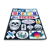 Piccadilly Sketch Your Sticker Journal for Ages 6 and Up, 7.3 x 9.7", Sticker Paper