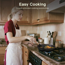 Astercook 18-Piece Pots and Pans Set, Black Titanium Induction Nonstick Cookware Set, Oven Safe to 480°F, Induction Compatible & Dishwasher Safe, Kitchen Cooking Set for RV Trips, Camping and Picnic