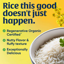 Lundberg Organic Basmati Rice - Regenerative Organic Certified, 2lb Resealable Bag