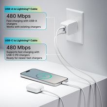 Member's Mark Apple USB Lightning 3ft and 6ft Cables