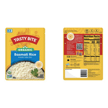 Tasty Bite Organic Basmati Rice 8.8oz - Fragrant basmati rice