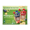 HappyBABY Organics Clearly Crafted Fruit & Oat Pouches, Variety Pack, 12 ct., 4 oz.
