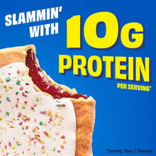 Pop-Tarts Protein Slammin' Strawberry Toaster Pastries, 10g Protein, Shelf-Stable, 14.3 oz (8 Count)