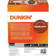 Dunkin’ Hazelnut Artificially Flavored Coffee, Keurig K Cup Pods, 22 Count Box - Brands For Less USA