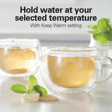 Hamilton Beach Temperature-Control Electric Glass Kettle, Tea & Water Kettle, 1.7L with Auto Shutoff and Ultra-Fast Heating