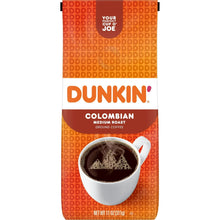 (6 pack) Dunkin’ Colombian Medium Roast Ground Coffee, 11 oz Bag - Brands For Less USA