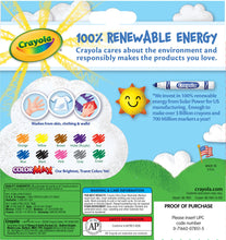 Crayola Ultra-Clean Washable Broad Line Markers, Art Supplies, Back to School Supplies, 10 Ct