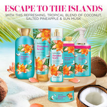 (4 pack) Bodycology Hawaiian Beach Exfoliating Sugar Scrub, 10 fl oz