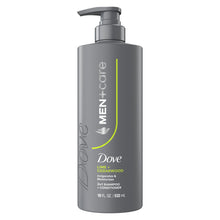 (4 pack) Dove Men+Care 2-in-1 Shampoo for Real Hair that Powers Up Hair Strength Lime & Cedar with Invigorating & Moisturizing Results, 18 fl oz 1 Count