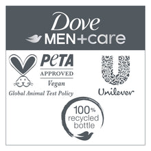 (4 pack) Dove Men+Care Shampoo for Hair Refreshing & Strengthening, Fresh + Clean with Menthol, 28 fl oz