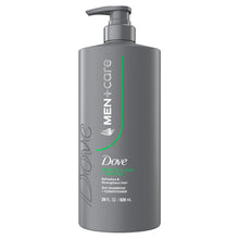 (4 pack) Dove Men+Care Shampoo for Hair Refreshing & Strengthening, Fresh + Clean with Menthol, 28 fl oz