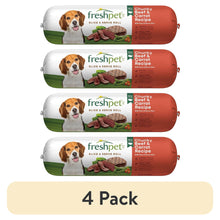 4pack_FreshpetFreshDogFood_ChunkyBeefandCarrotRecipe_Slice_ServeRoll_1.5lb. - Brands For Less USA