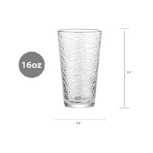 4pack_MainstaysAnnesdaleGlassDrinkingBeverageGlasses_16oz_Setof8 - Brands For Less USA