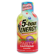 5-hour Energy Shot, Extra Strength, Fruity Rainbow, 1.93 fl oz, 24-count