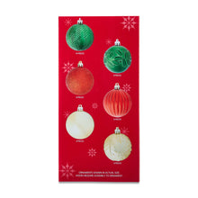 50-Count Red/Green/Gold Shatterproof Ball Christmas Ornaments, by Holiday Time