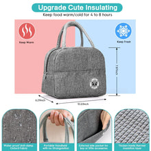 9 Pcs Stainless Steel Snack Containers with Lids and Lunch Box Bag, Grab and Go Snack Containers, Reusable 2 Compartment Stainless Steel Food Storage Containers Set for Travel & Outdoor Camping - Brands For Less USA