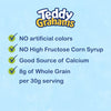 TEDDY GRAHAMS Chocolatey Chip Graham Snacks, Kids Snacks, 10 oz