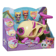 Disney Junior SuperKitties Lights and Sounds SuperKitty Copter, 3 Pieces, Poseable Figures
