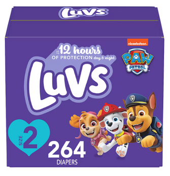 Luvs Paw Patrol Diapers (Select Size)