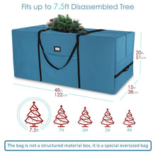 Hearth & Harbor Christmas Tree Storage Bag made from Durable Fabric, Fits up to 7.5 ft Holiday Trees