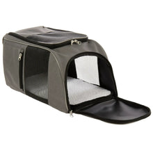 TrustyPup Medium Cat & Dog Travel Pet Backpack, Gray, 16 lb Limit