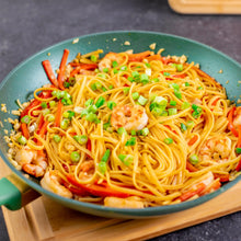 Thyme & Table 10" Non-Stick Fry Pan - Green, Granite Collection - Brands For Less USA