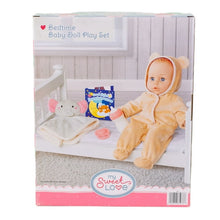 My Sweet Love Bedtime Baby Doll Play Set, Mocha and Ivory Outfit, 14-inch Doll, 6 Pieces Included