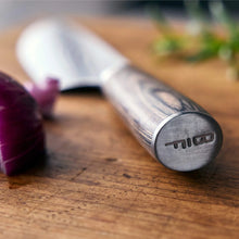 Juego de cuchillos GreenPan Bobby Flay de 3 piezas, cuchillo de maridaje, multiusos y de chef, acero inoxidable, mango de madera