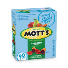 Mott'S Fruit Flavored Snacks Assorted Fruit 0.8 Oz., 90 Pk.