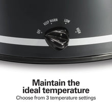 Hamilton Beach 8 Qt Slow Cooker, Stoneware Crock with Removable Pot