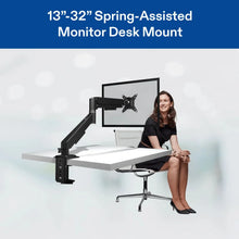 onn Spring Assisted Desk Mount for 13" to 32" Monitors/TVs, 3x Load Tested, Holds up to 19.8 lbs. - Brands For Less USA